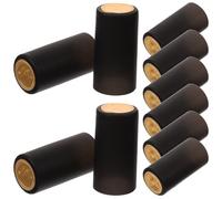 POPETPOP Capsule per Conservazione Bottiglie per in Termoretraibili 100 Pvc Nero Design Intelligente Delicato Facile e Sigillatura