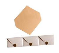 POPETPOP Carta e Buste Vintage per Scrittura Carta Kraft con Buste Lino per e Regali Pratiche e Eleganti per Ogni Occasione