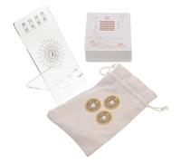 POPETPOP Carte Divinatorie I Ching Esagrammi in Sicura Completo per Principianti e Collezionisti Strumento Antica Divinazione Cinese per Meditazione