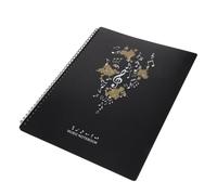 POPETPOP Cartella Spartiti Trasparente per Pianoforte Raccoglitore Pagine per Musica con Protezione Piegatura Elegante e Ampia Capacità per Musicisti