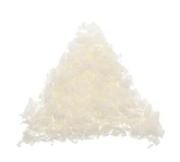 POPETPOP Cera Naturale Bianca la Fabbricazione di Candele, 100g, Facile da Sciogliere e Versare, per Feste e Eventi Festivi