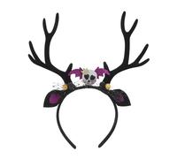 POPETPOP Cerchietti per di Halloween per Donne: Cerchietto per con Corna - Accessori per Costumi Cosplay E Feste Festive