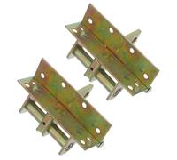 POPETPOP Cerniere a Molla per Mobili da Cucina e Bagno Chiusura Automatica Ammortizzatore Integrato e Ritorno a 90 Gradi Set 2 Pezzi per Porte di Armadi e Finestre Esterne Installazione