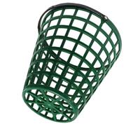 POPETPOP Cestino per Palline da Golf, Capacità Circa 75 Palline Portatile e Resistente alla Pressione, Contenitore Portapalline da Golf, in Plastica Verde, per Driving Range e Scuole