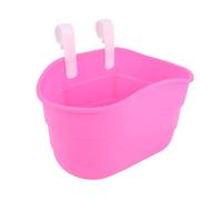 POPETPOP Cestino per Scooter Bambine in Plastica Rosa Cestino Sospeso per Bicicletta Supporto per Ginocchia Accessorio per Scooter