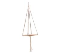 POPETPOP Cesto Di Fiori Intrecciato Rattan Per Piante Da Appendere Vaso Decorativo Per Interni Ed Esterni Design Elegante e Versatile Per Giardini e Balconi