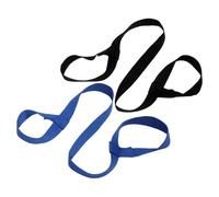 POPETPOP Cinghia per Tappetino Yoga in Poliestere Regolabile 2 Pezzi con Fibbia Tracolla per Trasporto Tappetini Fitness e Pilates Supporto Leggero per Allungamenti e Posizioni Yoga