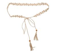 POPETPOP Cintura con Nappe da Donna in Microfibra Elegante Cintura Boho Floreale con Dettagli Artigianali per Abiti da Festa e Vacanze Stile Bohémien Retrò Versatile