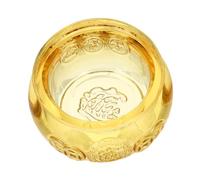 POPETPOP Ciotola in Decorazione Cornucopia Propiziatoria d'Oro Design Compatto e Leggero per Decorare e Conservare Chiavi