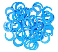 POPETPOP Clip di Bloccaggio per Filtro dell'Acqua, 50 Pezzi, Raccordi a Innesto Rapido in Plastica, Compatibili Accessori per Depuratori d'Acqua, Utilizzo in Cucina e Bagno