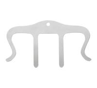 POPETPOP Clip Semplice e Resistente per Spartiti Musicali in Ferro Argento a Forma di Gatto Non Si Deforma, per Leggere e Quaderni Musicali
