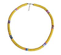 POPETPOP Collana Beach Leisure con e Pezzi Gialli Accessorio per Design e Versatile per Completare Look Casual Leggera e Confortevole Si Adatta Facilmente Diverse Realizzata con Durata e