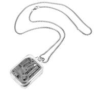 POPETPOP Collana Ciondolo Carillon Sospeso, Mini Ciondolo a Forma di Carillon Musicale senza Batterie, Decorazione Bijoux per Studenti e Ragazzo Ragazza, Regalo Speciale per Donne e Look