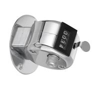 POPETPOP Contatore Manuale Meccanico Cifre in Metallo con Base Strumento Resistente per Persone Fitness e Statistiche Affidabile