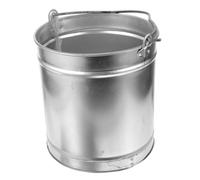 POPETPOP Contenitore per Cenere in Metallo Resistente per Barbecue e Focolare Secchio Carbonella Verniciato Pratico e Decorativo per Giardino e Barbecue