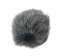 POPETPOP Copertura Antivento per Microfono Muff Pile Finto per Registrazione Chiara e Silenziosa Compatibile con Fotocamere e Microfoni Esterni Design Compatto e Leggero Rumori Fondo e