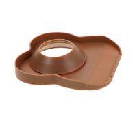 POPETPOP copertura impermeabile per lavello paraschizzi lavello cucina scudi di protezione degli irrigatori protezione lavello in gomma vassoio di lavandino in silicone Gel di silice Caffè