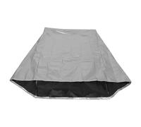 POPETPOP Copertura per Carrello Avvolgitubo da Giardino Verticale Resistente alle Intemperie 210d Argento 66x63x88 Cm Protezione Antipolvere e UV per Patio e Esterni