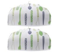 POPETPOP Copertura per Fermentazione di Pasta Madre 2 Pezzi in Alluminio e Tessuto, Isolamento Termico e Portatile, per Lievitazione Casalinga e Picnic