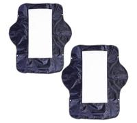 POPETPOP Copertura per Pannello di Controllo Scooter Elettrico Protezione Antipolvere Oxford Resistente con Finestra Trasparente Set 2 Pezzi per Manubrio Scooter Adatta Uso Esterno