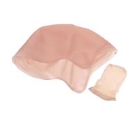 POPETPOP Copertura Set 1 Pezzo la Calva in Silicone a Varie Misure, Facile da Indossare per Cosplay e Dressing Up per Adulti