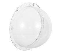 POPETPOP Copertura Trasparente per Telecamera di Sicurezza da 3,8 Pollici, Protezione Esterna Antipioggia in Plastica Resistente per Alloggiamento a Cupola, Accessorio per Sistemi