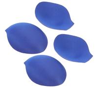 POPETPOP Coppa Protettiva Maschile Rigonfiamento a U Perforata, 4 Pezzi Blu Scuro, Imbottitura Biancheria Intima per Sport, Nuoto e Fitness, Assorbente Riutilizzabile per Uomo Vestibilità