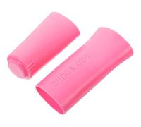 POPETPOP Copri Microfono Set in Silicone Rosa Protezione Antivento e Facile da Trasportare per Microfono Wireless Bbs U-666b per Palchi e Bar