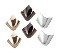 POPETPOP Copritacchi in Metallo Per Tacchi Alti, Protezione Punte Scarpe e Stivali, Set Da 6 Pezzi Per Dita Dei Piedi e Punte Dei Talloni, Accessori Per Riparazione Scarpe Eleganti