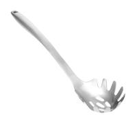 POPETPOP Cucchiaio Pasta in Acciaio Denti per Servire Spaghetti Antiscottatura e Scolapasta Strumento per Cucina Domestica