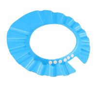 POPETPOP Cuffia Doccia Regolabile per Morbida Blu Scuro Protezione Shampoo e Lava Testa Leggera e Resistente per Bagno e Taglio Capelli