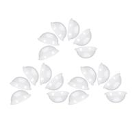 POPETPOP Cupola Emisferica in PVC Trasparente 18 Pollici | Base Larga e Stabile, Struttura Semplice e Smontabile, per Alberelli Miniatura e Vetrine Paesaggio