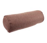 POPETPOP Cuscini Cilindrici Yoga 15X40 CM in Cotone e Lino Supporto per Ginocchia e Collo per Yoga Yin e Pilates Attrezzatura per Donne