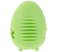 POPETPOP Custodia per Spugna da Trucco in Silicone Verde con Scomparti Separati, Leggera e Portatile per Viaggio e Conservazione Elegante di Blender per Trucco per Donne e Ragazze