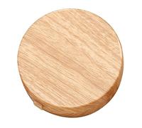 POPETPOP Custodia Portatile per Lenti a Contatto Design Effetto Legno, Doppio Scomparto, Compatta e Facile da Trasportare, per Viaggi e Uso Quotidiano