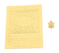 POPETPOP Delicata Preghiera Religiosa Oro Ornamento Decorativo per Casa Tempio e Luoghi di Culto Artigianato Raffinato Materiale Sicuro per Famiglie