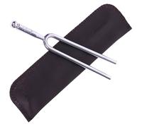 POPETPOP Diapason in Acciaio Inossidabile Argento Standard Internazionale con Borsa per Strumenti Musicali a Corde, Funzione di Accordatura e Prestazioni Acustiche Migliorate per Casa