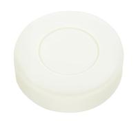 POPETPOP Disco Hockey Ghiaccio Luminoso in PVC Bianco per Allenamento | Superficie Liscia e Resistente All’usura, Struttura Monopezzo senza Giunture, per Piste All’aperto e Giovani Adulti