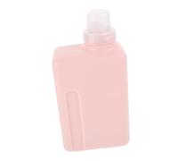 POPETPOP Dispenser Detersivo Lavatrice Riutilizzabile Bottiglia PE Quadrata Capacità per Sapone Liquido da Viaggio e Casa Dosatore Lavanderia Facile da Pulire e Sostituire