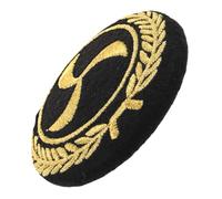 POPETPOP Distintivo Ricamato per Cappello da Equipaggio in Metallo e Cotone, Accessorio Nautico Elegante per Costume Marinaio Donna, Decorazione Versatile per Yacht