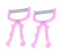 POPETPOP Epilatore Manuale Per Viso in Acciaio Per Rimozione Peluria Facciale Pratico e Portatile Impugnatura Antiscivolo