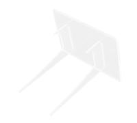 POPETPOP Espositore Acrilico Trasparente per Foto Libri e Piatto Supporto Multifunzionale per Casa Ufficio Scuola e Museo Design Elegante e Resistente