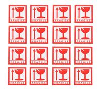 POPETPOP Etichette Adesive Fragile 1000 Pezzi con Scritta Maneggiare con Cura, Materiale Sintetico Autoadesive per Imballaggi, Colore Assortito, per Spedizioni Sicure