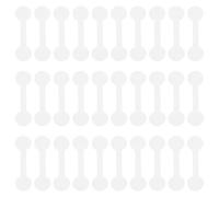 POPETPOP Etichette Adesive Rotonde per Gioielli 500 Pezzi, Etichette per Prezzi Autoadesive in Carta Resistente All’umidità, per Braccialetti, Collane e Orecchini al Dettaglio