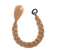 POPETPOP Extension per Coda di Cavallo Intrecciata Capelli Sintetici con Treccia Finta Toupet per Donne per Styling dei Capelli Realistico e Facile da Usare