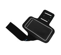 POPETPOP Fascia Braccio Regolabile per e Lavabile Comfort Superiore per Jogging e Fitness Nero