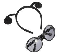 POPETPOP Fascia per Antenna Occhiali Fascia per Capelli Insetto Farfalla Accessorio per Costume Cosplay per Feste Pasqua Copricapo per Cosplay