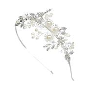 POPETPOP Fascia Per Elegante Perle Per Sposa Accessorio Da Cerimonia Per Donne e Ragazze Per Matrimoni e Feste Design Raffinato e Delicato