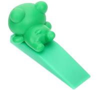 POPETPOP Fermaporta a Forma di Panda in Pvc Verde, Riduce Rumore e Non Si Deforma, per Casa e Appartamento come Protezione Antischiacciamento e Fermaporta Decorativo