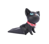 POPETPOP Fermaporta in PVC Nero AntiGraffio e Antiscivolo per Porte di Casa e Ufficio Protezione Sicura per Dita e Ragazzo Ragazza Colore Casuale